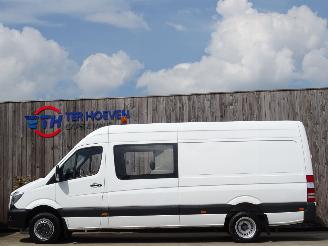 damaged campers Mercedes Sprinter 513 CDi L3H2 Dubbele Cabine 5-Persoons 95KW Euro 5 2015/3